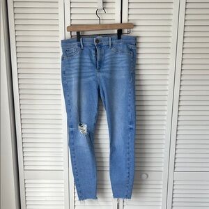 River Island Molly Light Blue Skinny Jeans Sz 16